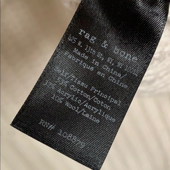 rag & bone Camille knit chunky pocket sweater - Picture 8 of 9